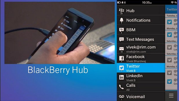 BB10 Hub doesn't close the current task